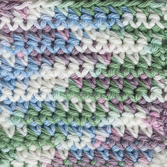Picture of Lily Sugar'n Cream Cotton Cone Yarn, 14 oz, Freshly Pressed Ombre, 1 Cone