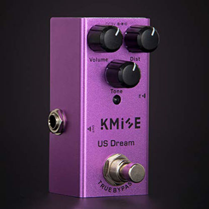 Picture of lotmusic Electric Guitar Effects Pedal Mini Single Type DC 9V True Bypass US Dream(Purple)