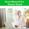 Picture of (3 Pack) PET Sheet Panels - 24" x 36" x 0.03" Plexiglass-Quality Lightweight and Shatterproof Glass Alternative Perfect for DIY Sneeze Guards, Face Shields, Railing Guards, and Pet Barriers