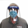 Picture of MAGID Reusable Clear Anti Fog Safety Face Shields - 5 Full Face Shields - Adult Face Shield with Soft Sponge Padding & Elastic Headband (5 Pre-Assembled Shields)