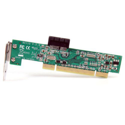 Picture of StarTech.com PCI to PCI Express Adapter Card - PCIe x1 (5V) to PCI (5V & 3.3V) slot adapter - Low Profile - PCI1PEX1