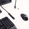 Picture of Cable Matters USB to USB Extension Cable (USB 3.0 Extension Cable) in Black 6 ft for Oculus Rift, HTC Vive, Playstation VR Headset and More