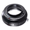 Picture of K&F Concept Lens Mount Adapter for Canon EOS EF Mount Lens to M4/3 MFT Olympus Pen and Panasonic Lumix Cameras