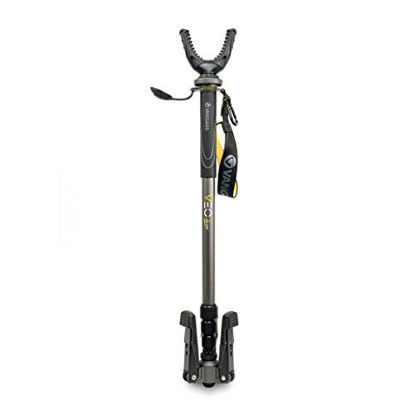 Picture of Vanguard VEO 2 AM-234TU Shooting Stick, Tri-Stand Base with Ball Joint, Rotating and Removeable U Shaped Yoke