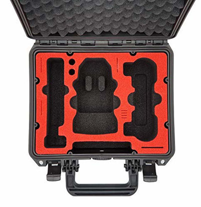 Picture of MC-CASES Compact Case for DJI Mavic Mini and Accessories - for Flymore Kombo Without Propeller Guard - Includes MC-CASES CIC (Charge in Case) - Made in Germany