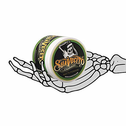 Picture of Suavecito Shine-Free Matte Pomade for Men, 4 Ounce