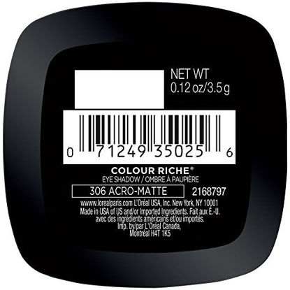 Picture of L'Oréal Paris Colour Riche Monos Eyeshadow, Acro-Matte, 0.12 oz.