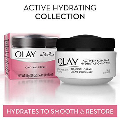 Picture of Olay Active Hydrating Cream Face Moisturizer, 1.9 fl oz Packaging may Vary