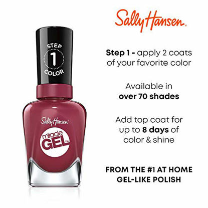 Picture of Sally Hansen Miracle Gel Nail Polish, Smartease, 0.5 Ounce