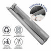 Picture of Holikme Twin Door Draft Stopper Weather Stripping Noise Blocker Window Breeze Blocker Adjustable Door Sweeps 34inch Grey