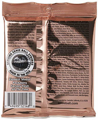 Picture of Ernie Ball Earthwood Phosphor Bronze Light (11-52) 3-Pack Acoustic Guitar Strings (P03448)
