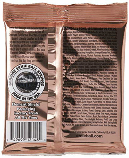 Picture of Ernie Ball Earthwood Phosphor Bronze Light (11-52) 3-Pack Acoustic Guitar Strings (P03448)