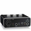Picture of BEHRINGER Audio Interface, 1x XLR/TRS 1x 1/4" 2X RCA USB, Black, 1-Channel (UM2)
