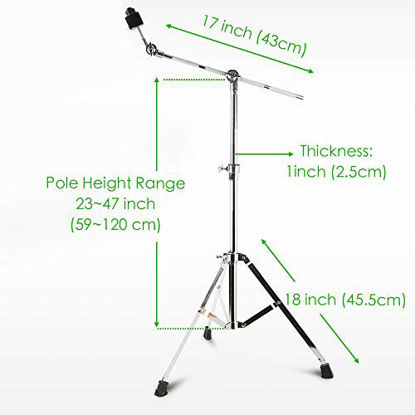 Picture of Luvay Boom Cymbal Stand, Single Braced Lightweight (4.5lb)