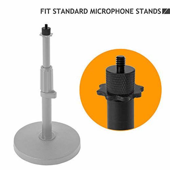 GetUSCart Avatar Mic Screw Adapter, Thread Adapter 5/8" Female to 1/4