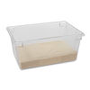 Picture of Rubbermaid Commercial Products Food Storage Box/Tote for Restaurant/Kitchen/Cafeteria, 16.5 Gallon, Clear (FG332800CLR)