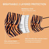 Picture of Disposable Face Masks Breathable Face Mask 3 Ply with Elastic Earloops Mouth Cover 50 Pcs