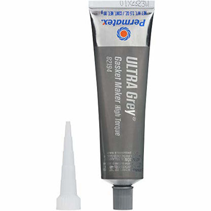 Picture of Permatex 82194 Ultra Grey Rigid High-Torque RTV Silicone Gasket Maker, 3.5 oz.