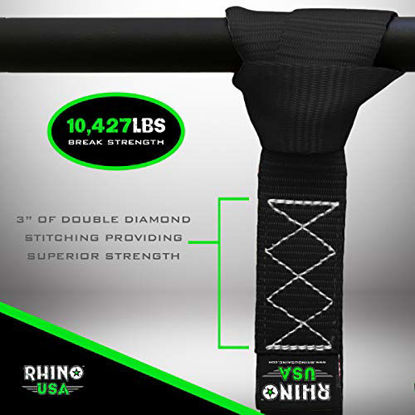 4PK Includes Securing Cargo RHINO USA Ratchet Straps Best for Moving Premium 1in x 15ft Rachet Tie Downs with Padded Handles - 1,823lb Guaranteed Max Break Strength BLACK 4 4PK Includes Securing Cargo RHINO USA Ratchet Straps Best for Moving Premium 1in x 15ft Rachet Tie Downs with Padded Handles - 1,823lb Guaranteed Max Break Strength BLACK 4