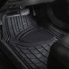 Picture of FH Group Black F11311BLACK Rubber Floor Mat(Heavy Duty Tall Channel, Full Set Trim to Fit)