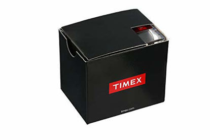 Picture of Timex Men's TW2T71700 Modern Easy Reader 40mm Black/Gold/White Genuine Leather Strap Watch