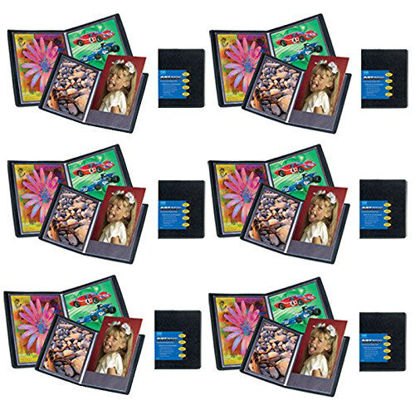 Picture of Itoya Art Profolio Evolution 8x10 Inch Photo Album Book for 48 Photos, Pack of 6