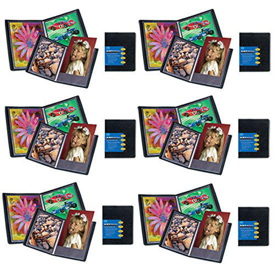 Picture of Itoya Art Profolio Evolution 8x10 Inch Photo Album Book for 48 Photos, Pack of 6