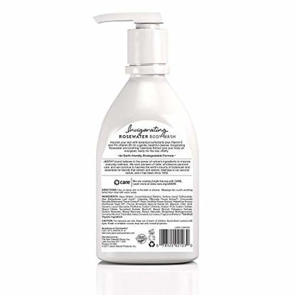 Picture of Jason Natural Body Wash & Shower Gel, Invigorating Rosewater, 30 Oz