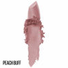 Picture of Maybelline Color Sensational Lipstick, Lip Makeup, Matte Finish, Hydrating Lipstick, Nude, Pink, Red, Plum Lip Color, Peach Buff, 0.15 oz. (Packaging May Vary)