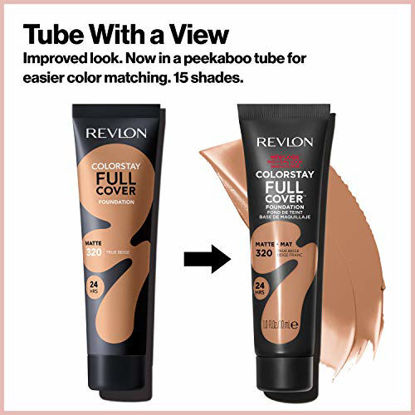 Picture of Revlon ColorStay Full Cover Foundation, True Beige, 1.0 Fluid Ounce