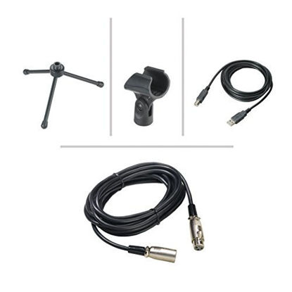 Picture of Audio-Technica AT2005USB Cardioid Dynamic USB/XLR Microphone