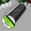 Picture of Soundoriginal Black Electrical Tape 10 Pack 3/4-Inch by 30 Feet, Voltage Level 600V Dustproof, Adhesive for General Home Vehicle Auto Car Power Circuit Wiring Black