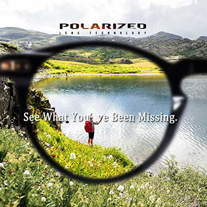 Picture of Carfia Classic Polarized Sunglasses for Men UV400 Protection Outdoor Glasses CA5288L