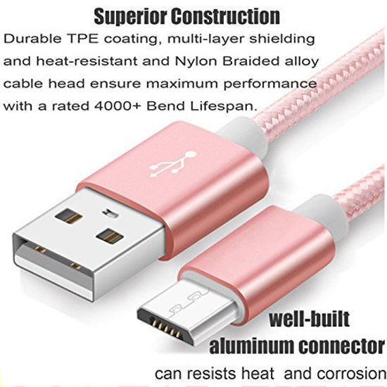 5ft USB 2.0 Multi-Device Charging Cable - Mini-B & Micro-B