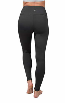 Picture of 90 Degree By Reflex High Waist Fleece Lined Leggings - Yoga Pants - Olive Shadow - Small