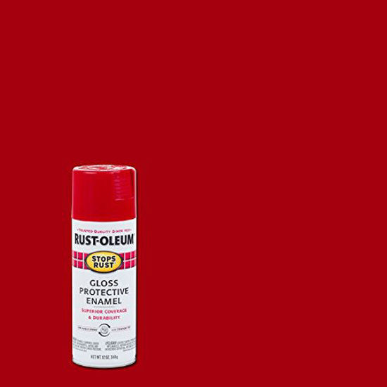 GetUSCart- Rust-Oleum 7762830 Stops Rust Spray Paint, 12 Ounce, Gloss ...