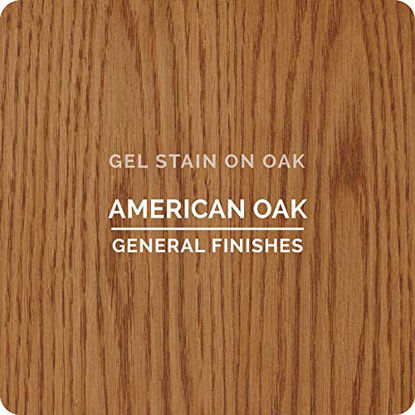Picture of General Finishes Oil Base Gel Stain, 1 Quart, American Oak