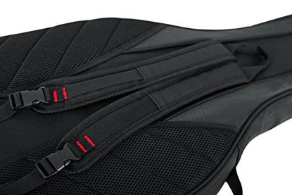 Picture of Gator Cases 4G Series Gig Bag For Bass Guitars with Adjustable Backpack Straps; Fits Precision and Jazz Bass Style Bass Guitars (GB-4G-BASS)