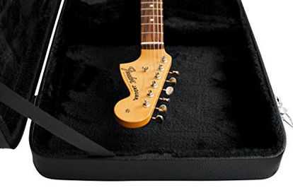 Picture of Gator Cases Hard-Shell Wood Case for Fender Jaguar/Jazzmaster Guitars (GWE-JAG)