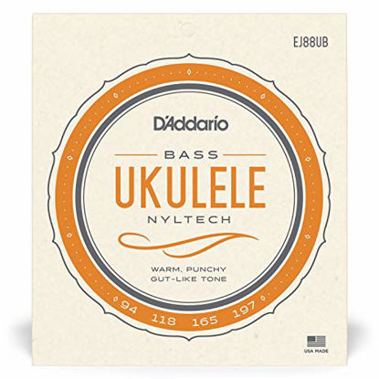 Picture of D'Addario EJ88UB Nyltech Ukulele Strings, Bass