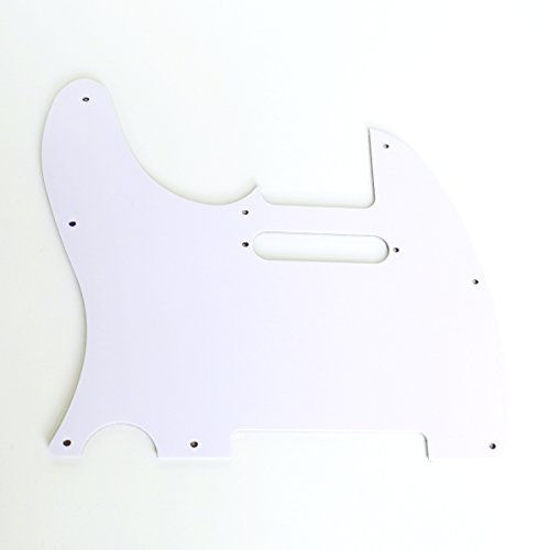 Picture of Musiclily 8 Hole Tele Guitar Pickguard Scratch Plate for Fender USA/Mexican American Standard Telecaster Modern, 4Ply Vintage Tortoise