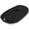 Picture of kwmobile Car Key Cover for BMW - Silicone Protective Key Fob Cover for BMW 3 Button Car Key (only Keyless Go) - Black