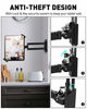 Picture of AboveTEK Tablet Wall Mount - Fits 7 to 11 Inch Tablets Including iPad, Galaxy Tab, Slate, Fire and More -Anti Theft Security Lock and Key - Adjustable Long Arm Articulating Swivel Holder