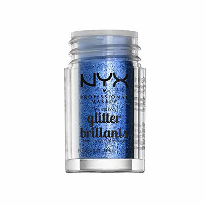Picture of NYX PROFESSIONAL MAKEUP Face & Body Glitter, Blue