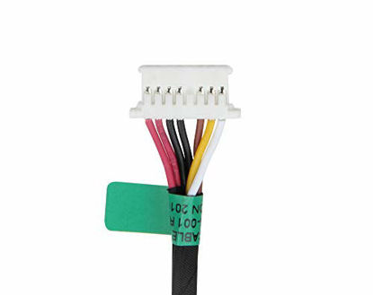 Picture of DC Power Jack Cable Replacement for HP 15-AC 15-AC113CL 15-AC121DX 15-AC163NR 799736-Y57 799736-S57 799736-F57