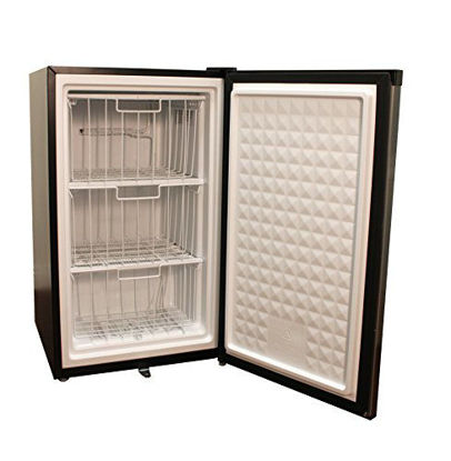 Picture of SPT UF-304SS: 3.0 cu.ft. Upright Freezer in Stainless Steel - ENERGY STAR