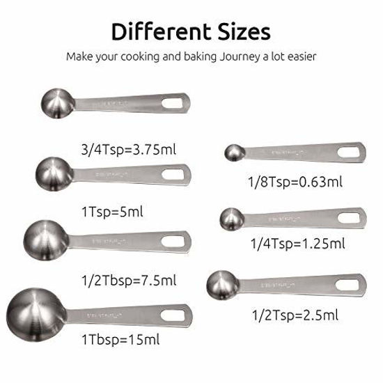 GetUSCart- Measuring Spoons: U-Taste 18/8 Stainless Steel Measuring ...