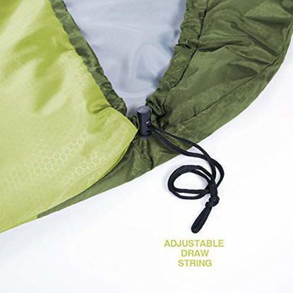 Picture of oaskys Camping Sleeping Bag - 3 Season Warm & Cool Weather - Summer, Spring, Fall, Lightweight, Waterproof for Adults & Kids - Camping Gear Equipment, Traveling, and Outdoors