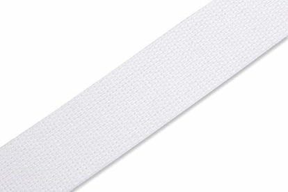 Picture of Levy's Leathers MSSC8-WHT Signature Series Cotton Guitar Strap, White
