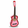 Picture of 38" Wood Guitar With Case and Accessories for Kids/Boys/Girls/Teens/Beginners (38" Pink Gradient)